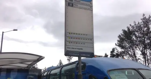 PARADERO SITP CENTRO INDUSTRIAL  127A06 BOGOTÁ